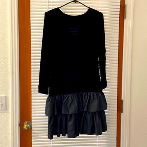 Vintage black velvet dress Liz Claiborne